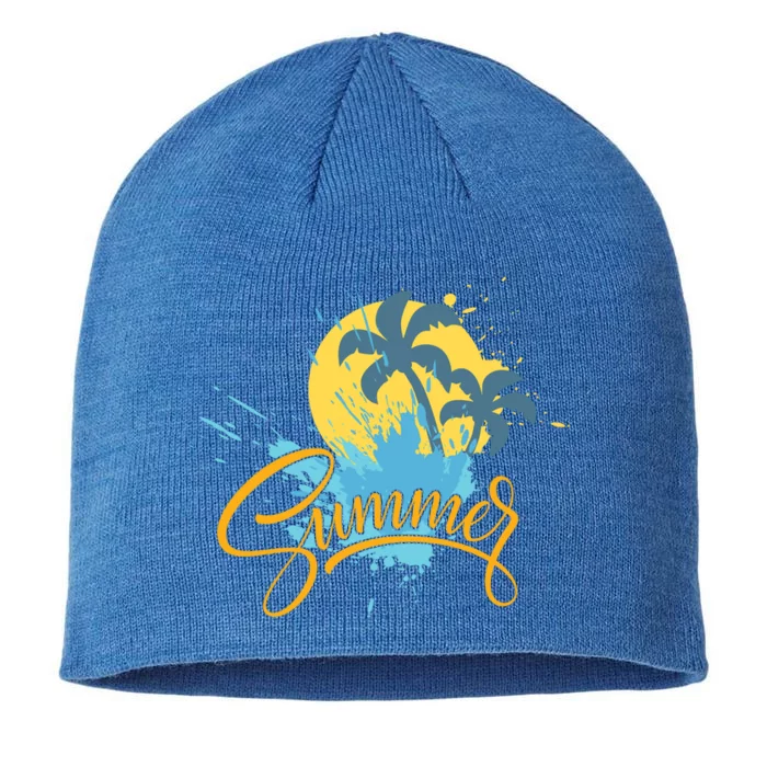 Summer Splash Beach Life 8 1/2in Sustainable Knit Beanie