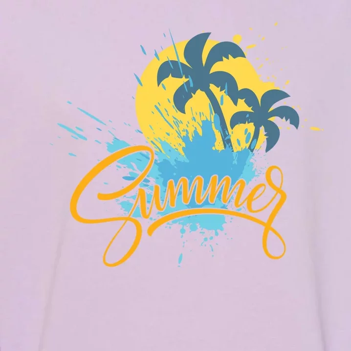 Summer Splash Beach Life Garment-Dyed Sweatshirt