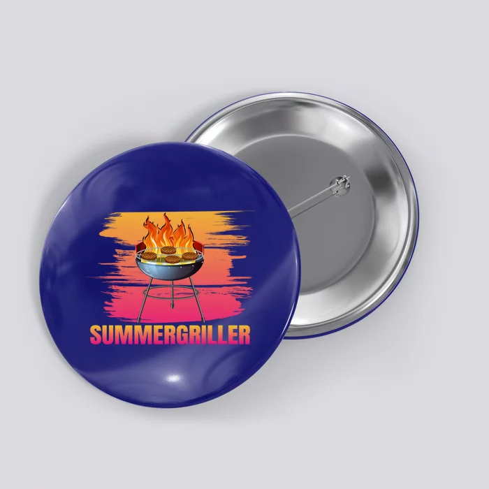 Summergriller Summer Barbecue Sun Grill Meaningful Gift Button