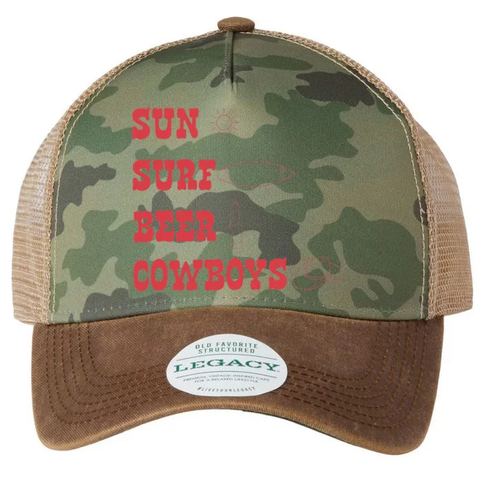 Sun Surf Beer Cowboys Apparel Legacy Tie Dye Trucker Hat