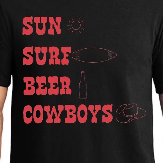 Sun Surf Beer Cowboys Apparel Pajama Set