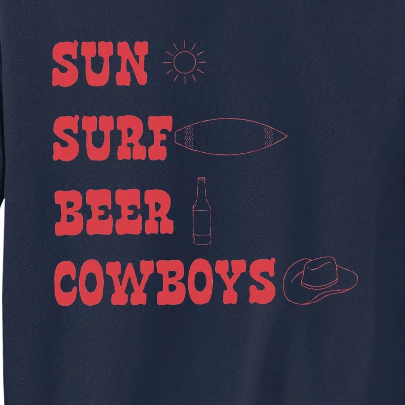 Sun Surf Beer Cowboys Apparel Tall Sweatshirt