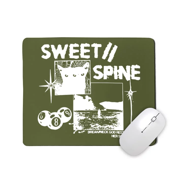 Sweet Spine Break Neck God Rest Her Soul Mousepad