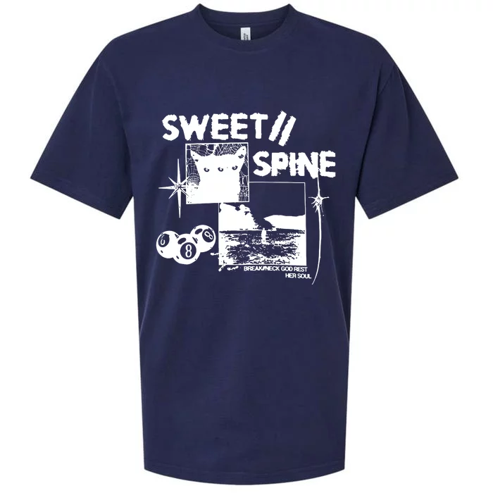 Sweet Spine Break Neck God Rest Her Soul Sueded Cloud Jersey T-Shirt