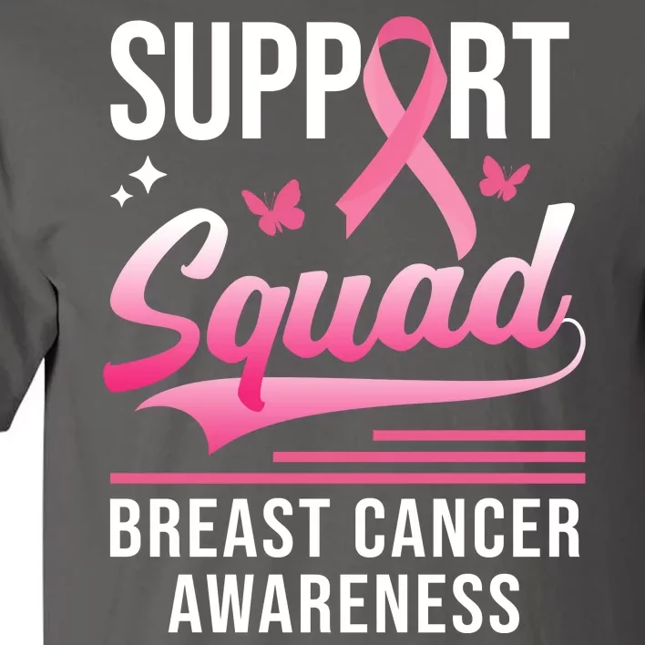 Support Squad Breast Cancer Awareness Tall T-Shirt