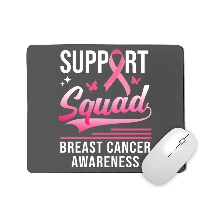 Support Squad Breast Cancer Awareness Mousepad