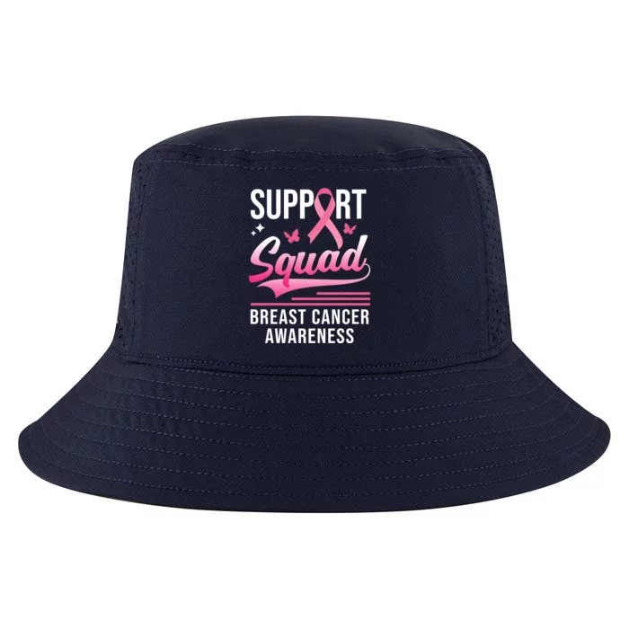 Support Squad Breast Cancer Awareness Cool Comfort Performance Bucket Hat