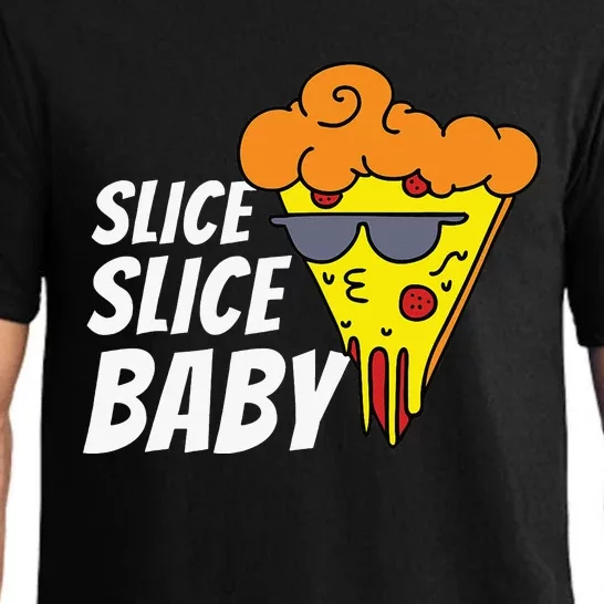 Slice Slice Baby Pizza Lover Foodie Pajama Set