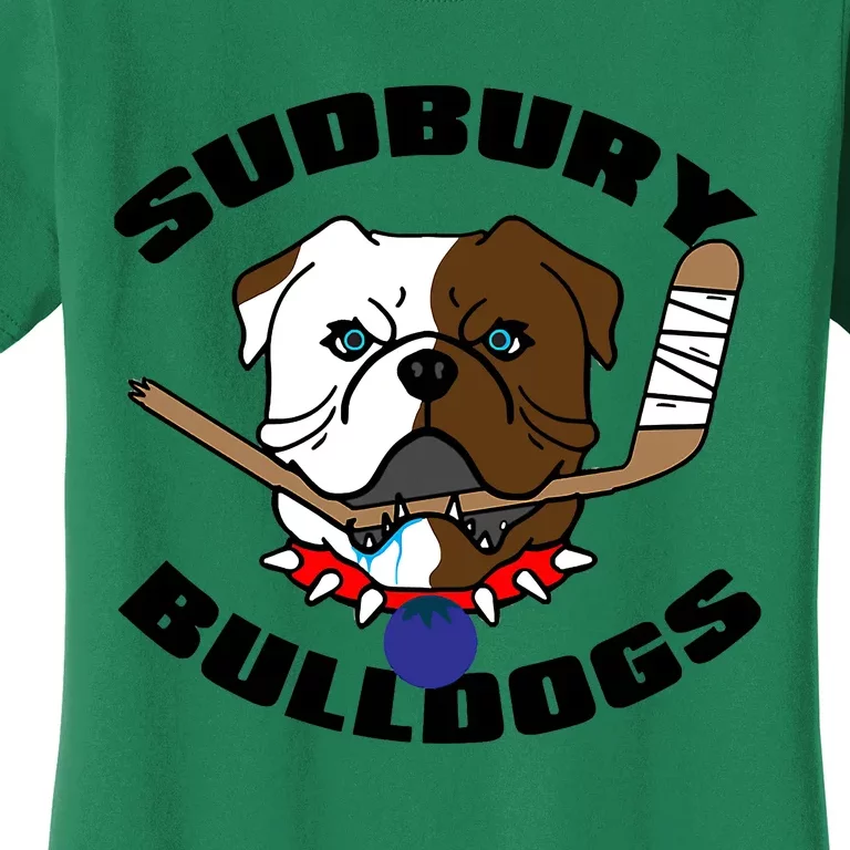 Shoresy Sudbury Blueberry Bulldogs Sudbury Bulldogs Letterkenny Women's T-Shirt