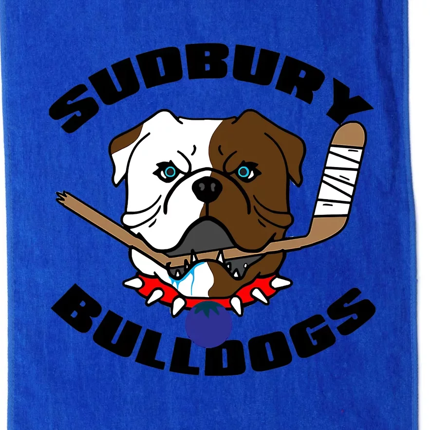 Shoresy Sudbury Blueberry Bulldogs Sudbury Bulldogs Letterkenny Platinum Collection Golf Towel