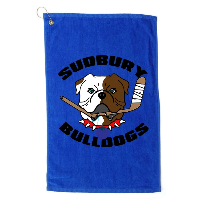 Shoresy Sudbury Blueberry Bulldogs Sudbury Bulldogs Letterkenny Platinum Collection Golf Towel