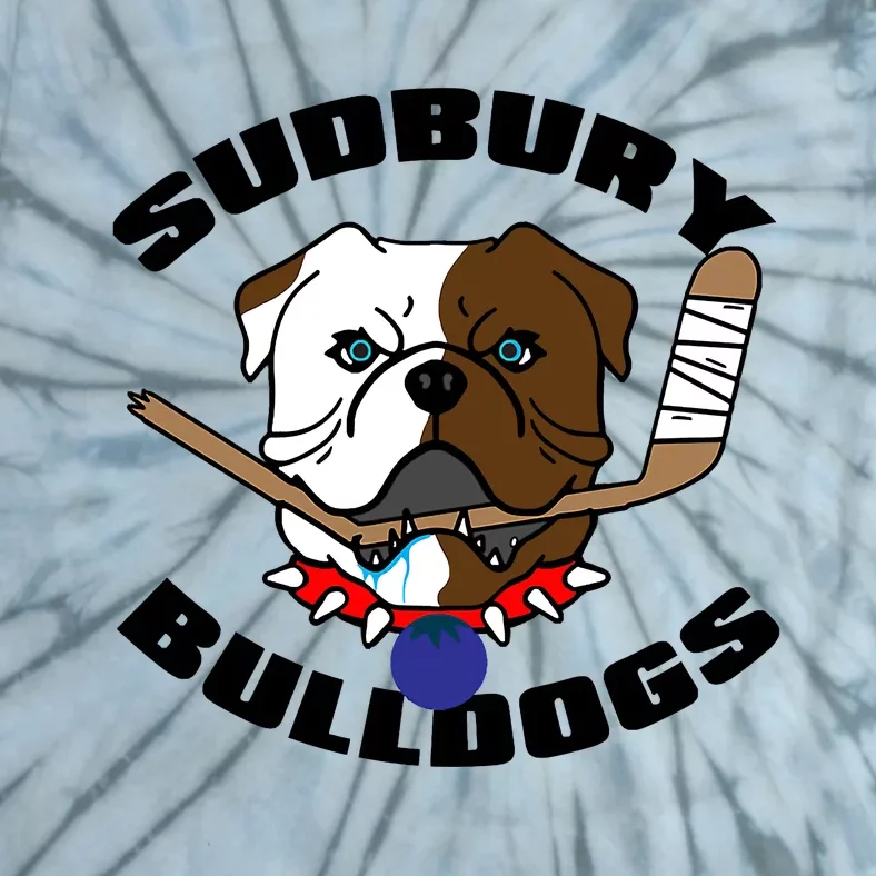 Shoresy Sudbury Blueberry Bulldogs Sudbury Bulldogs Letterkenny Tie-Dye T-Shirt