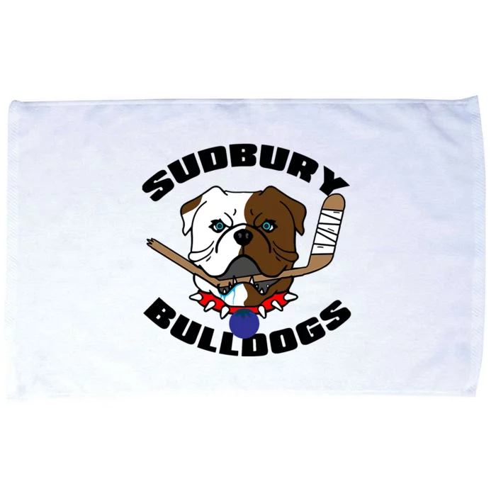 Shoresy Sudbury Blueberry Bulldogs Sudbury Bulldogs Letterkenny Microfiber Hand Towel