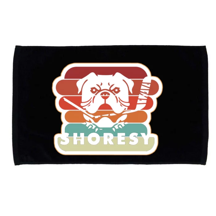 Shoresy Sudbury Blueberry Bulldogs Letterkenny Vintage Microfiber Hand Towel