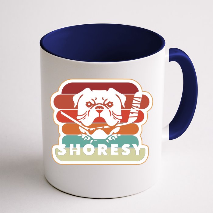 Shoresy Sudbury Blueberry Bulldogs Letterkenny Vintage Front & Back Coffee Mug