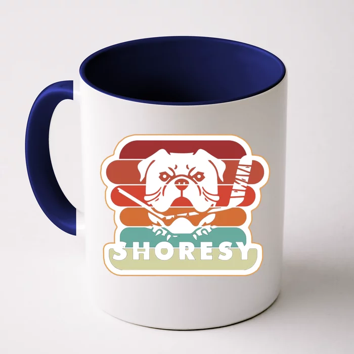 Shoresy Sudbury Blueberry Bulldogs Letterkenny Vintage Front & Back Coffee Mug