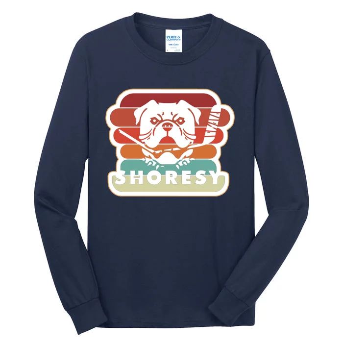 Shoresy Sudbury Blueberry Bulldogs Letterkenny Vintage Tall Long Sleeve T-Shirt