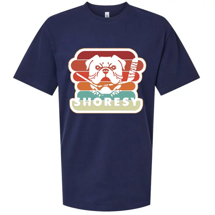 Shoresy Sudbury Blueberry Bulldogs Letterkenny Vintage Sueded Cloud Jersey T-Shirt