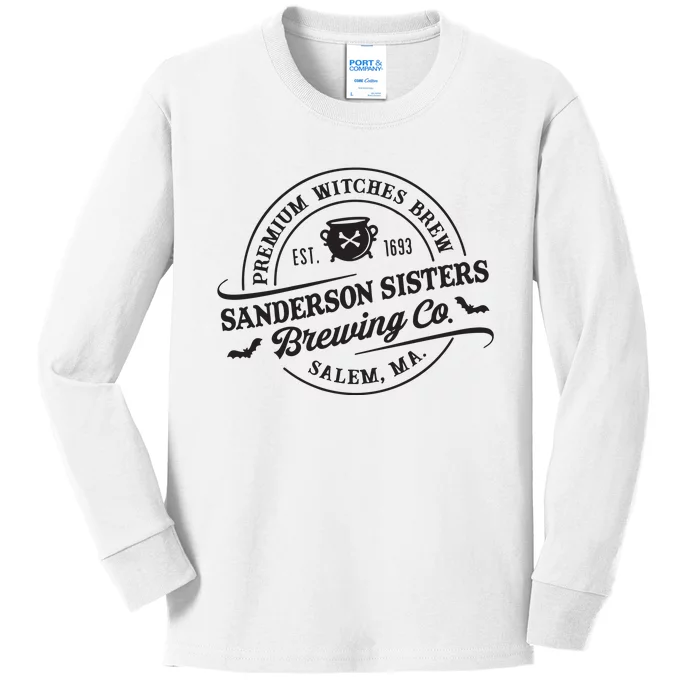 Sanderson Sister Brewing Co Kids Long Sleeve Shirt