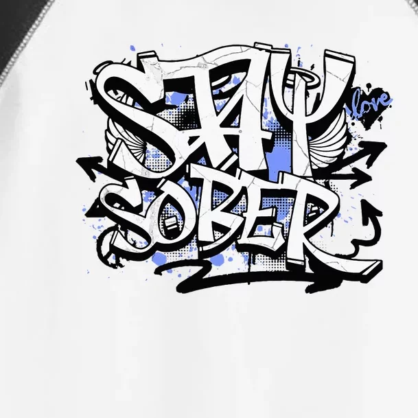 Stay Sober Blue Resolve Toddler Fine Jersey T-Shirt