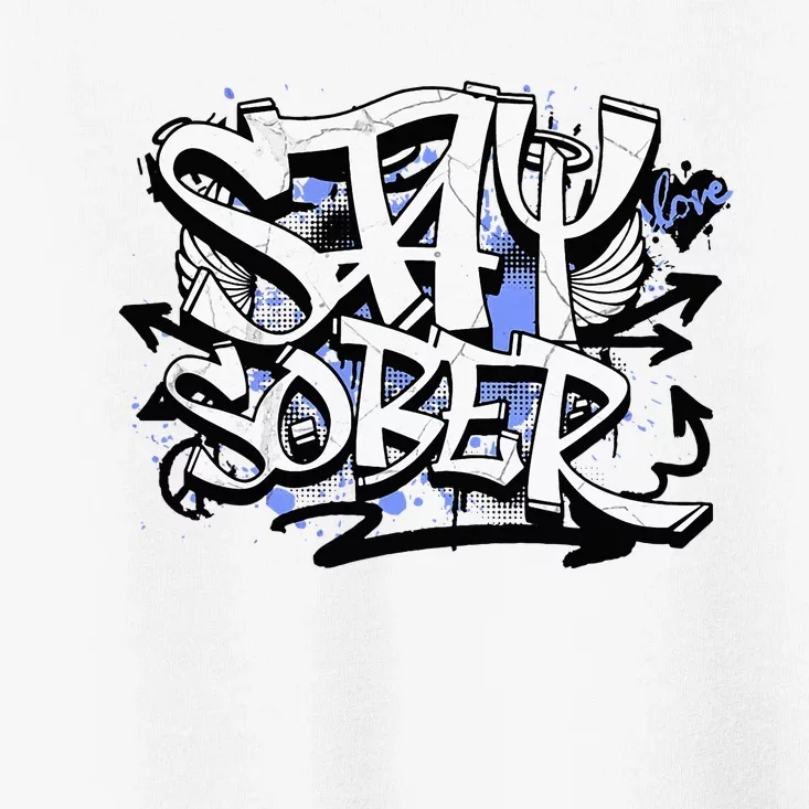 Stay Sober Blue Resolve Toddler T-Shirt