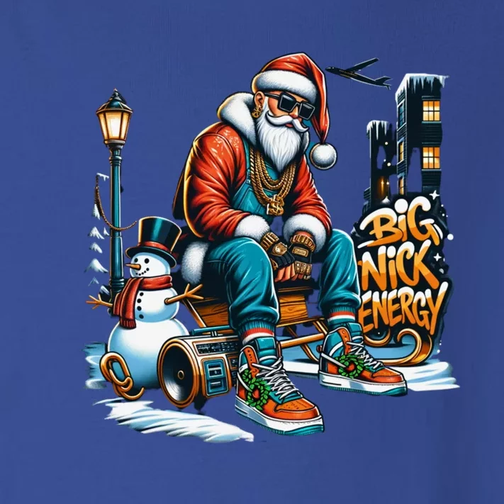 Sneakerhead Santa Big Nick Energy Street Style Holiday Gift Toddler Long Sleeve Shirt