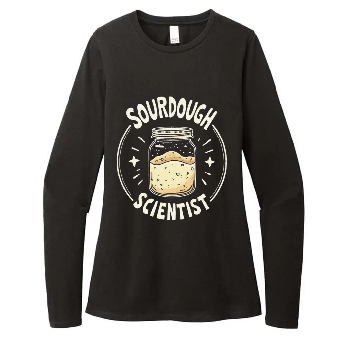 Sourdough Scientist Bread Baking Bakers Womens CVC Long Sleeve Shirt