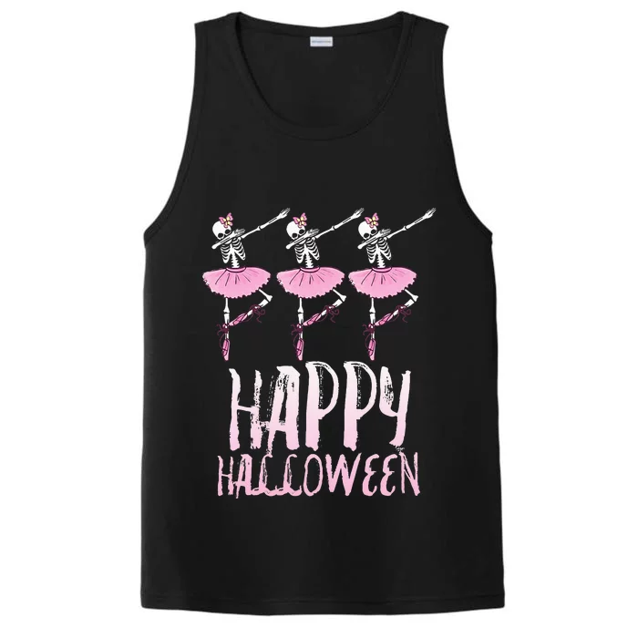 Spooky Skeleton Ballet Dance Costume Performance Tank