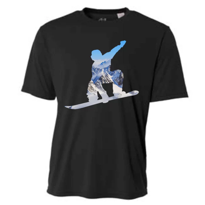 Snow Ski Boarding Sport Cooling Performance Crew T-Shirt