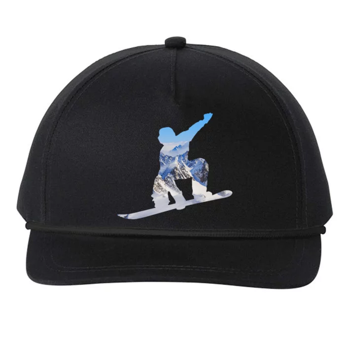 Snow Ski Boarding Sport Snapback Five-Panel Rope Hat