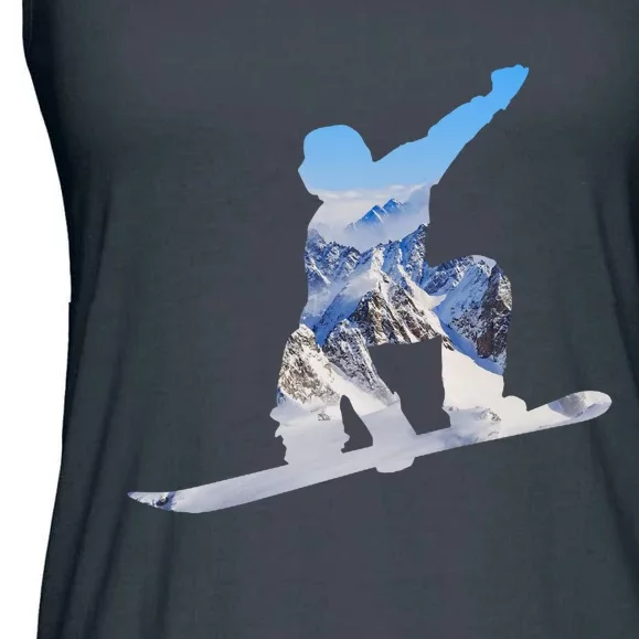 Snow Ski Boarding Sport Ladies Essential Flowy Tank