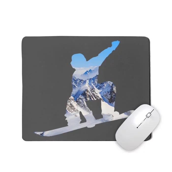 Snow Ski Boarding Sport Mousepad