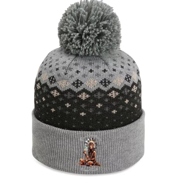 Sacred Smoke Banish Bad Vibes The Baniff Cuffed Pom Beanie