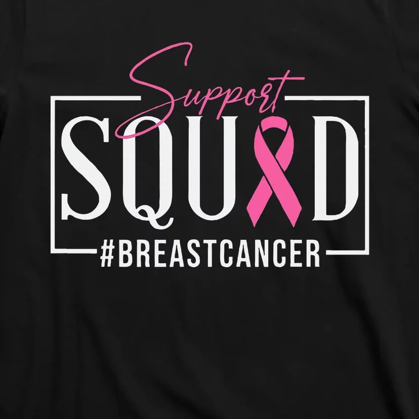 Support Squad Breast Cancer Awareness T-Shirt