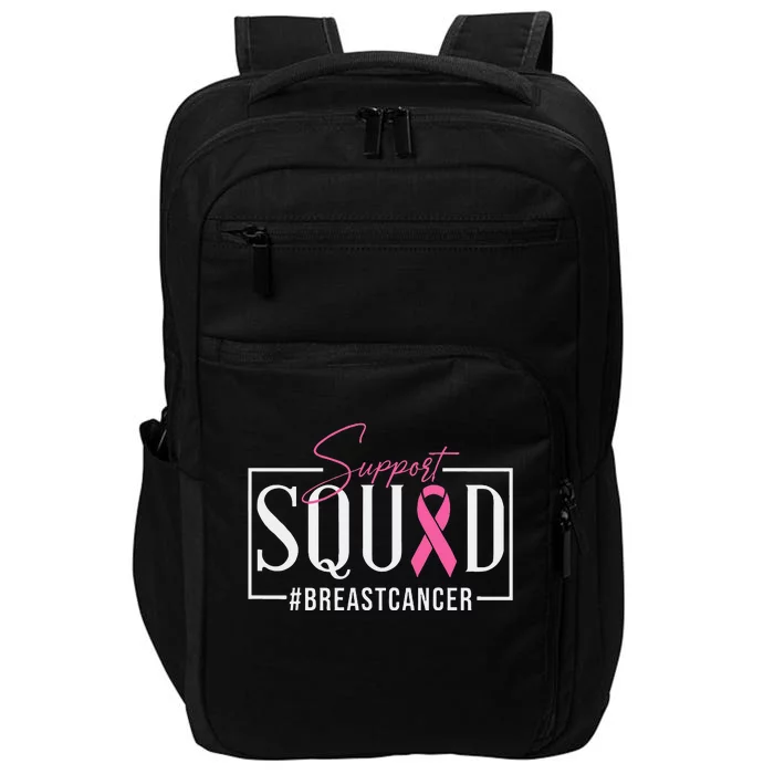 Support Squad Breast Cancer Awareness Impact Tech Backpack