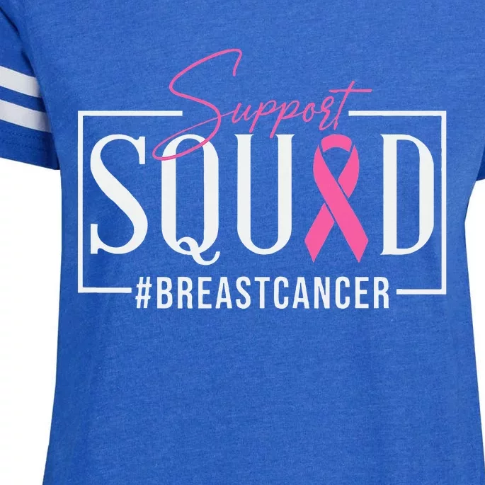 Support Squad Breast Cancer Awareness Enza Ladies Jersey Football T-Shirt