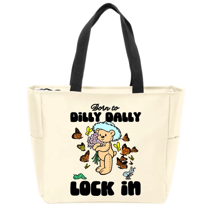 Shithead Steve Born To Dilly Dally Forced To Lock In Zip Tote Bag