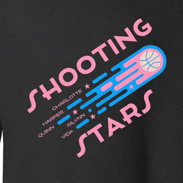 Shooting Stars Basketball Toddler Sweatshirt