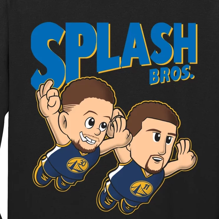 Super Splash Bros 3 Tall Long Sleeve T-Shirt