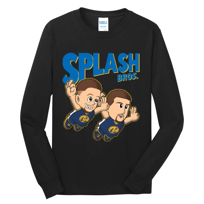 Super Splash Bros 3 Tall Long Sleeve T-Shirt