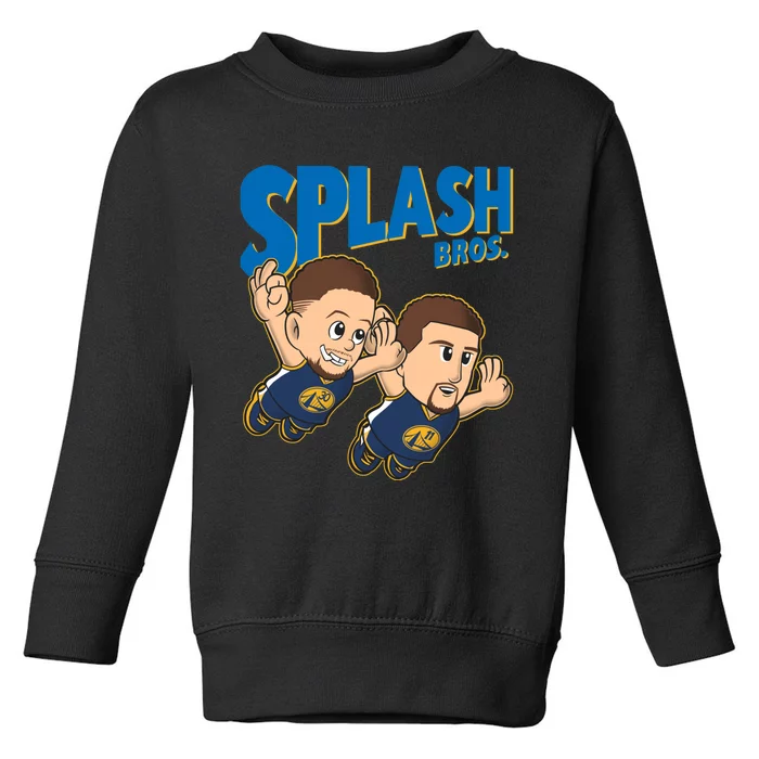 Super Splash Bros 3 Toddler Sweatshirt