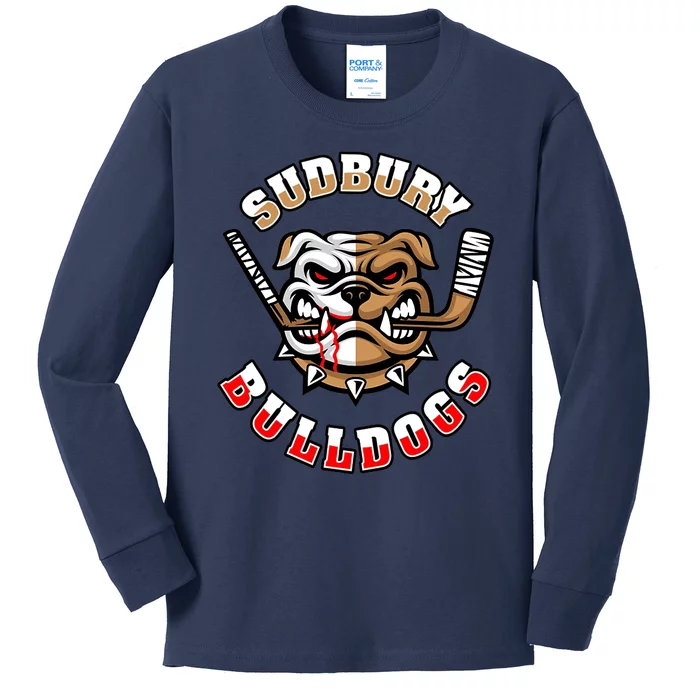 Sudbury Bulldogs Shore 69 Blue T-Shirt, Light Blue / Youth XL