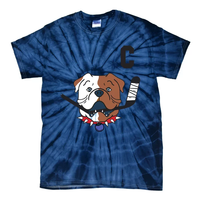 SHORESY Sudbury Blueberry Bulldogs Sudbury Bulldogs Letterkenny Tie-Dye T-Shirt