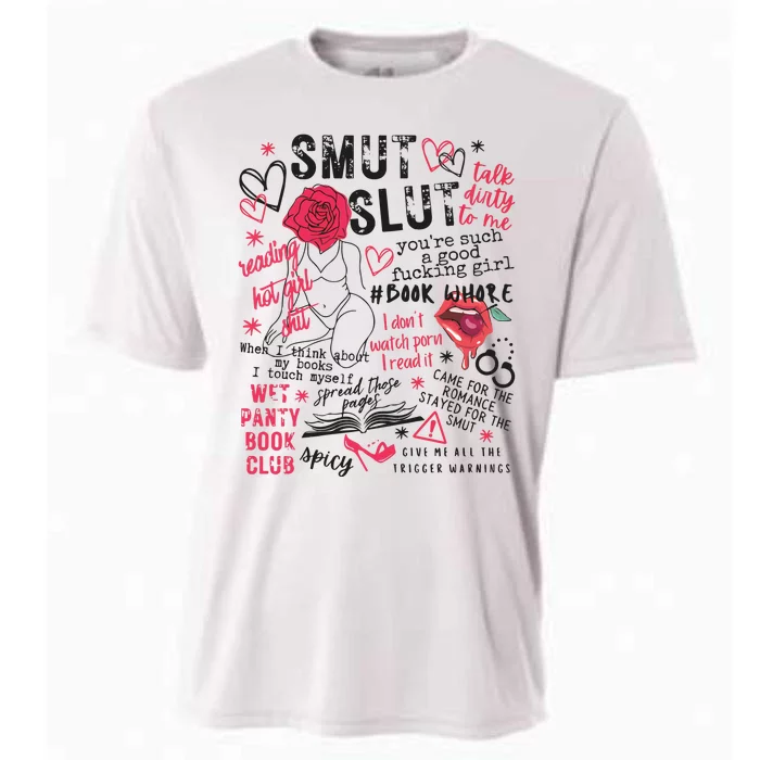 Smut Stfuattdlagg Buy Me Books Reader Spicy Book Cooling Performance Crew T-Shirt