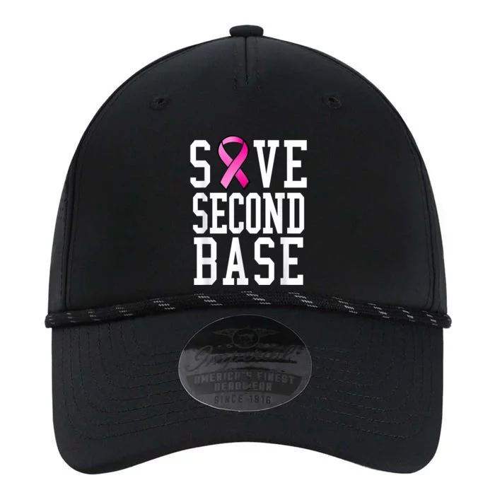 Save Second Base Shirt Breast Cancer Tshirt for Wo Performance The Dyno Cap