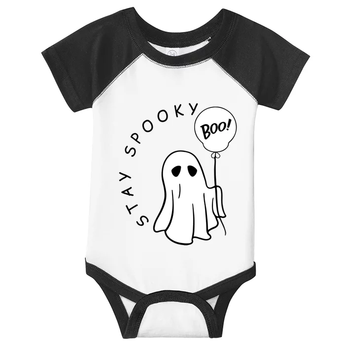 Stay Spooky Boo Cute Ghost Funny Halloween Spooky Season Gift Infant Baby Jersey Bodysuit