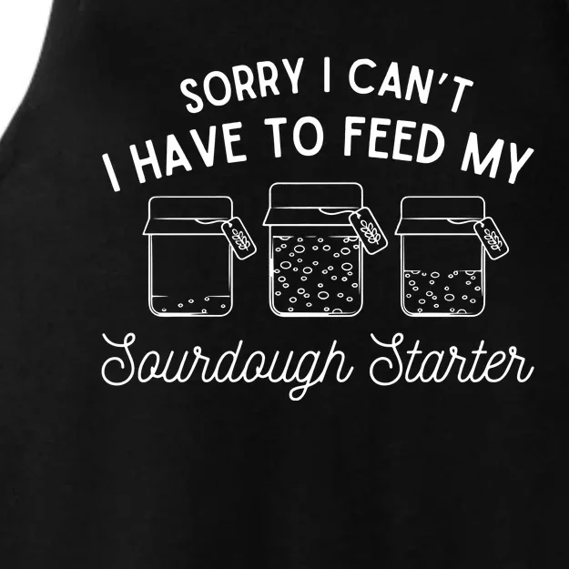 Sourdough Starter Bread Baking Ladies Tri-Blend Wicking Tank