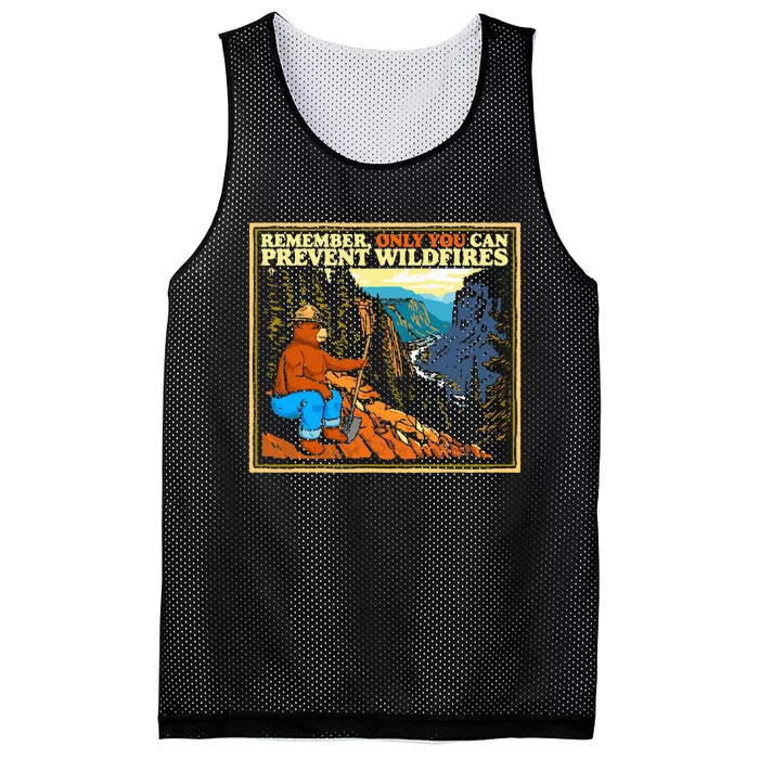 Style Smokey B.E.A.R Only You Retro Hiking Mesh Reversible Basketball Jersey Tank