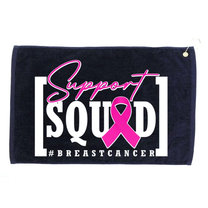 Support Squad #Breast Cancer Awareness Warrior Grommeted Golf Towel