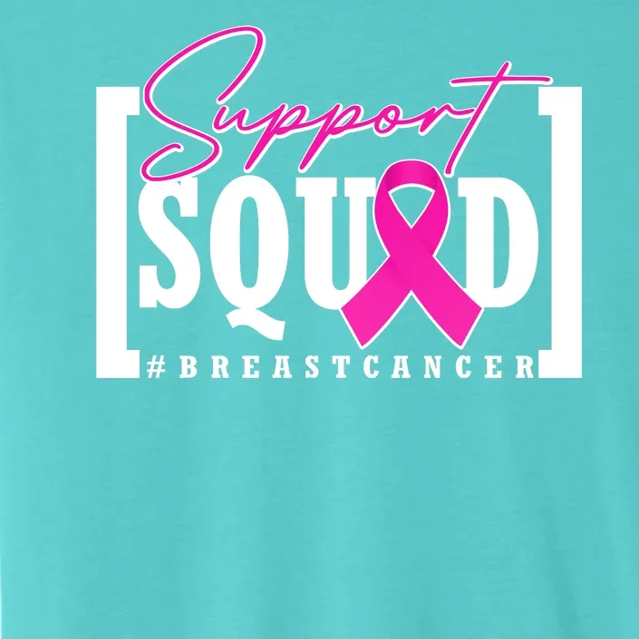 Support Squad #Breast Cancer Awareness Warrior ChromaSoft Performance T-Shirt